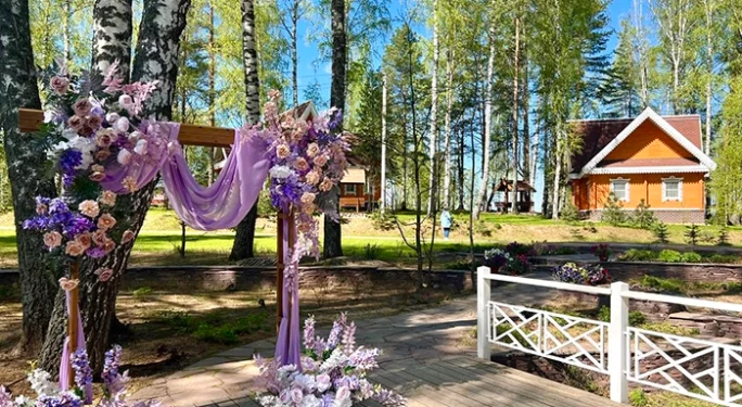 камерная свадьба в кафе Разнотравие